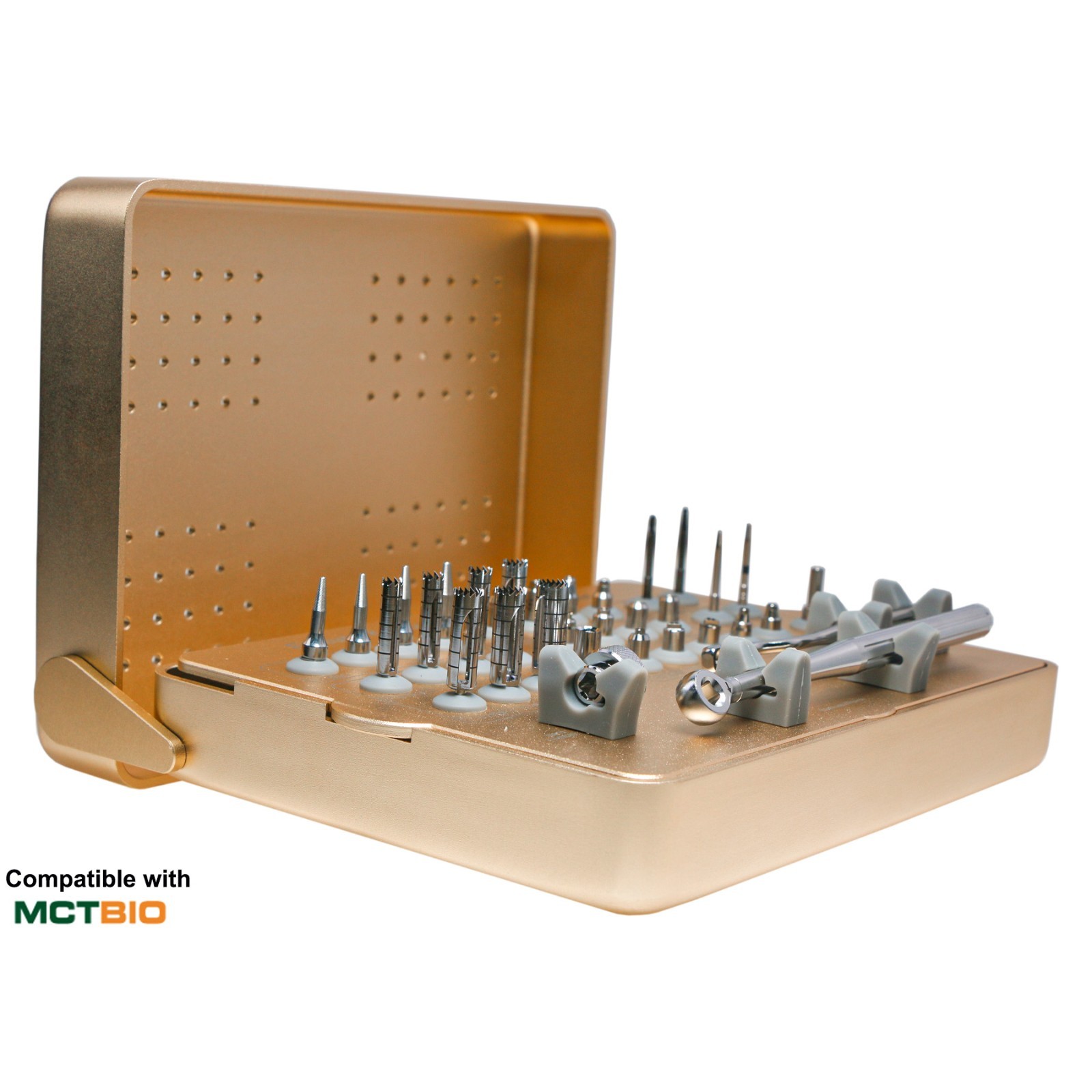 US Implant Fixture & Fractured Screw Removal Kit MCT FSRK-02 NeoBiotech SR