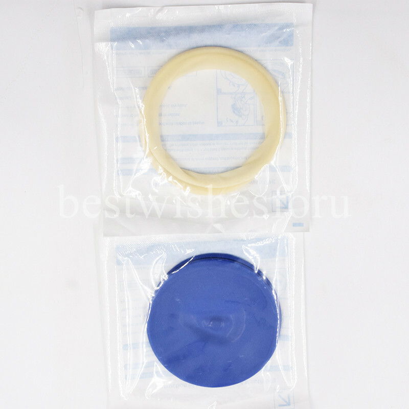 Dental Mouth Opener Disposable Cheek Retractor Rubber Dam Expanders Blue/White