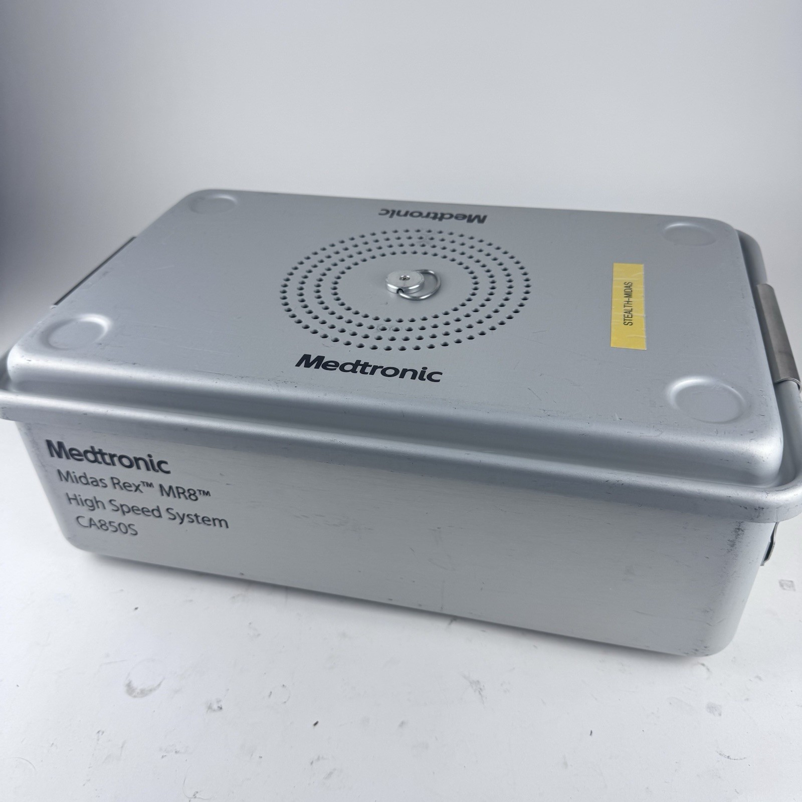 CASE MEDICAL MEDTRONIC STERILIZATION CONTAINER WITH LID TRAY NO INSERT