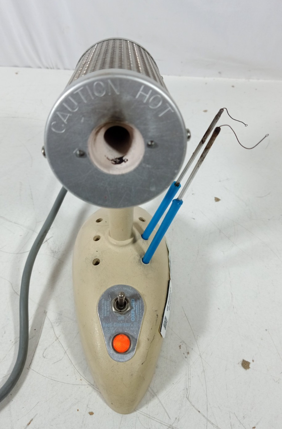 Oxford Labware Bacti-Cinerator III Tube Furnace Loop Needle Sterilizer