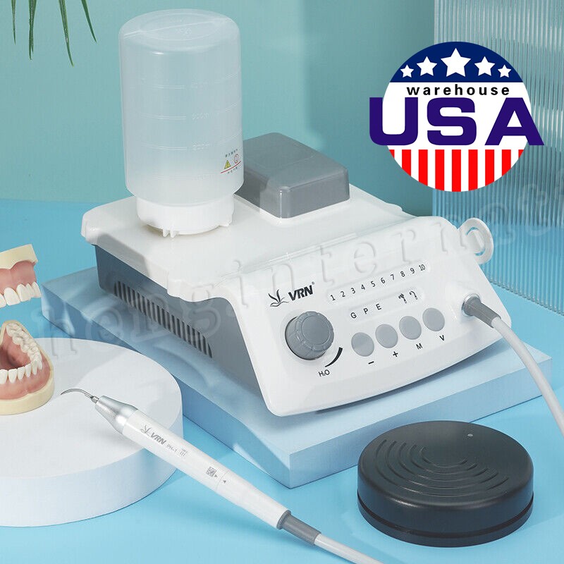 Veterinary Dental piezo Scaler With LED. Veterinary Ultrasound Scaler. 5 Tips
