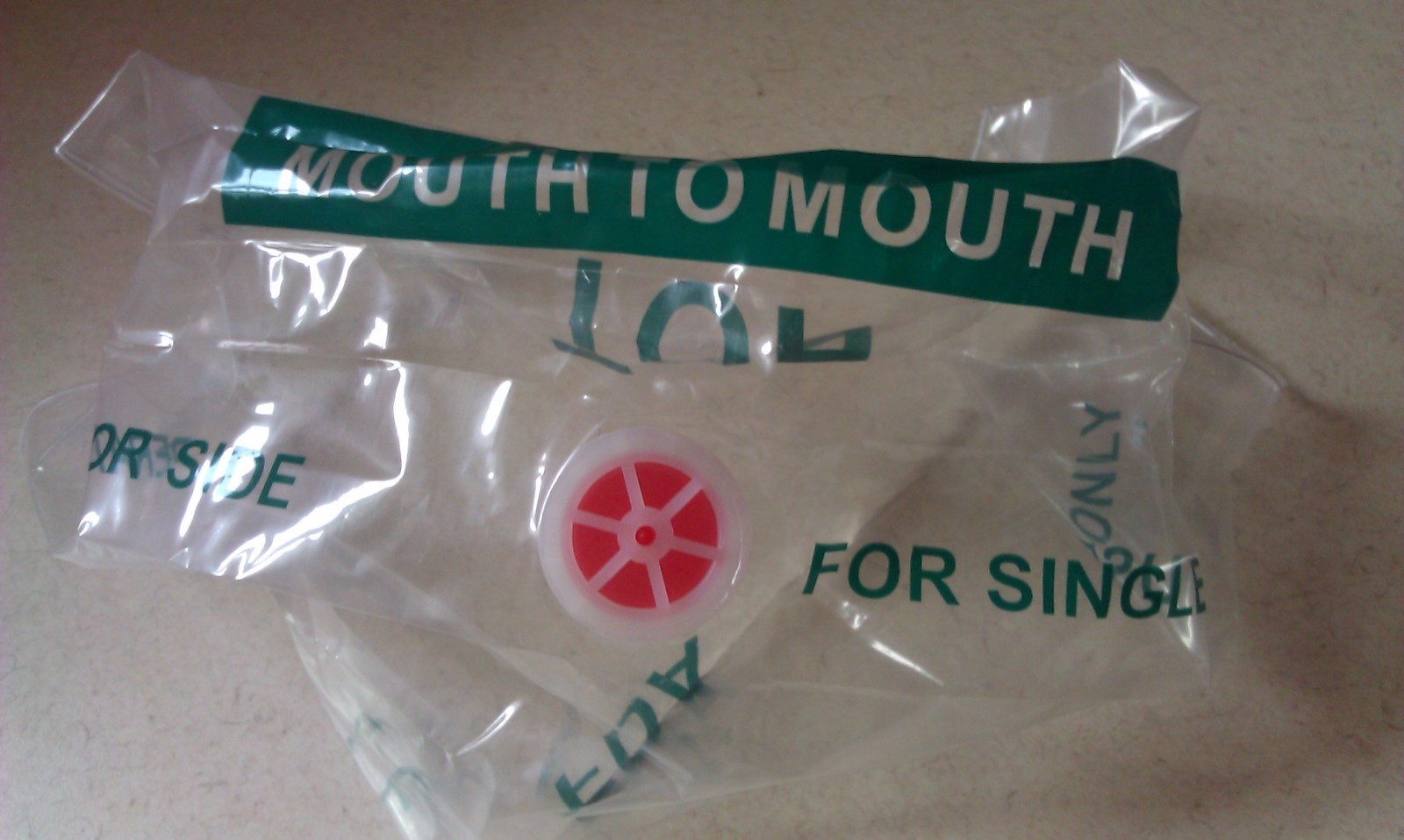 20 Black CPR Mask Face Shield in Keychain with GLOVES Disposable