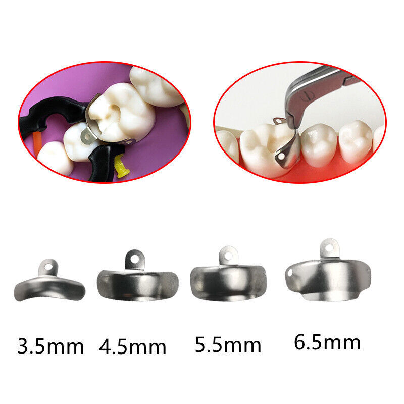 Dental Matrix Bands Ring Narrow Standard Ring Titanium Clamp Fit Garrison V3