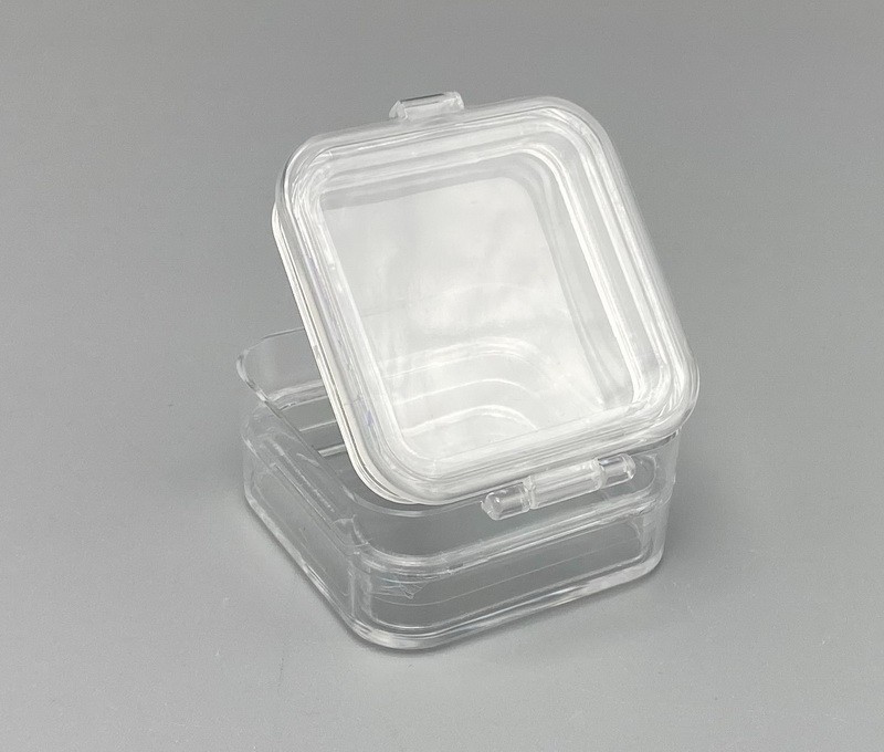 10Pcs Dental Denture Storage Box Tooth Boxes Veneer Membrane Case 50*50*25mm