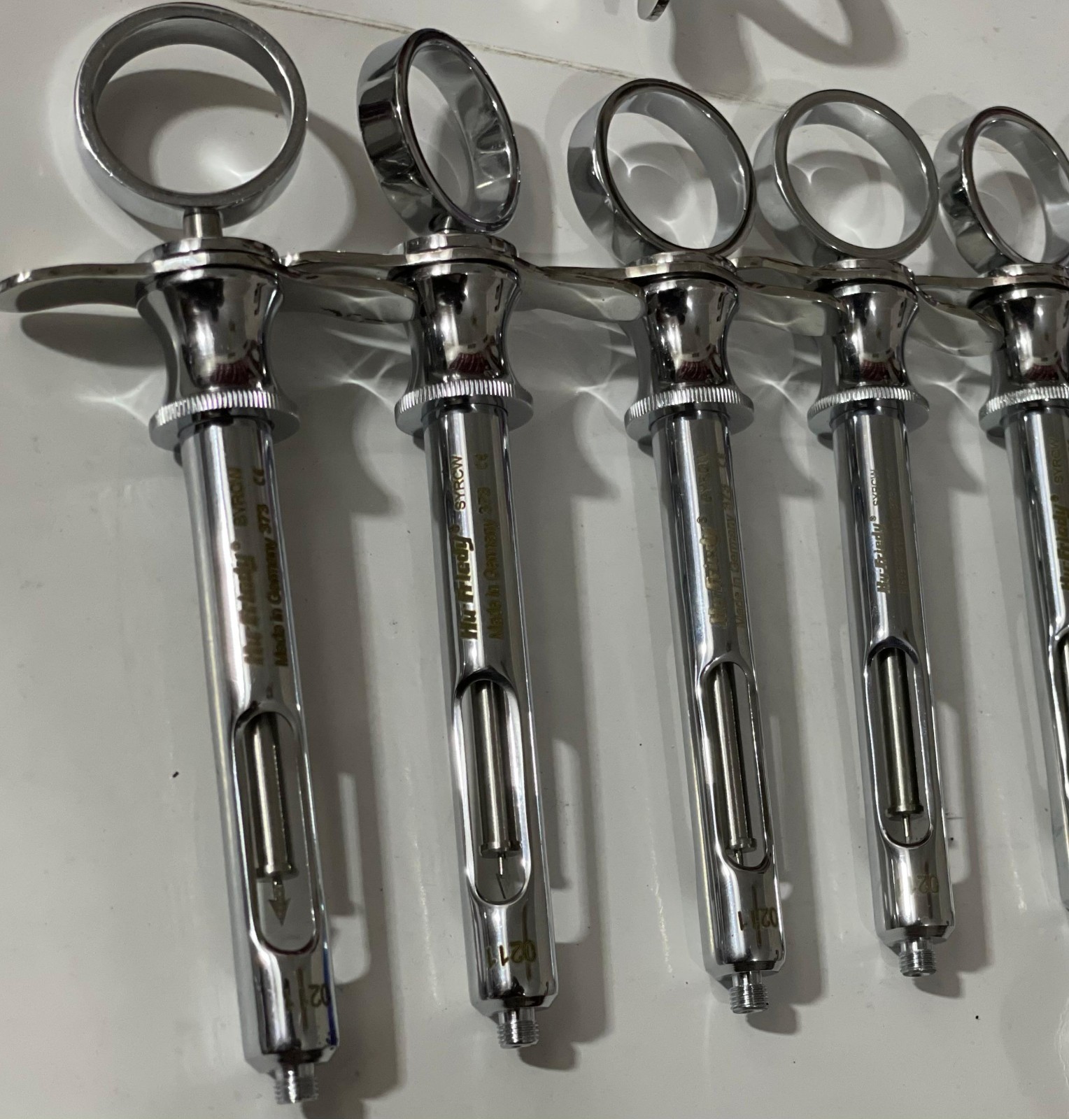 Hu-friedy CW style dental Anesthetic Aspirating 1.8ml syringe SYRCW lot 10 Pcs