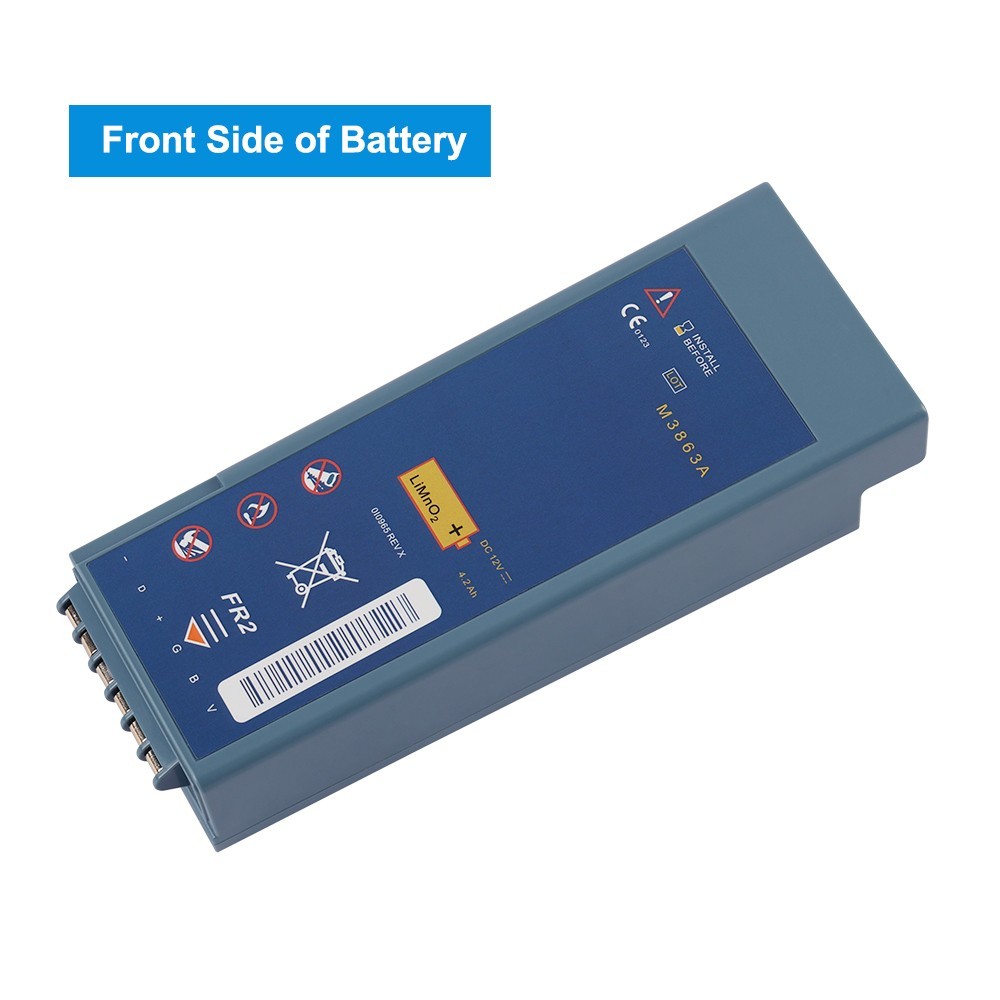 Battery for Philips 2 FR2 Plus FR2+ 6073A M3863A M3848A M3860A M3861A