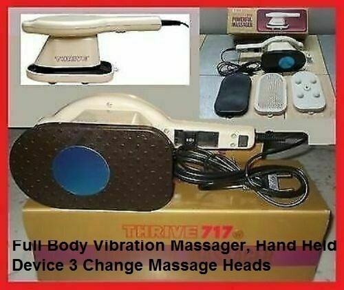 FULL BODY MASSAGER Hand-Held Massager Thrve 717 Professional Back + Neck Profess