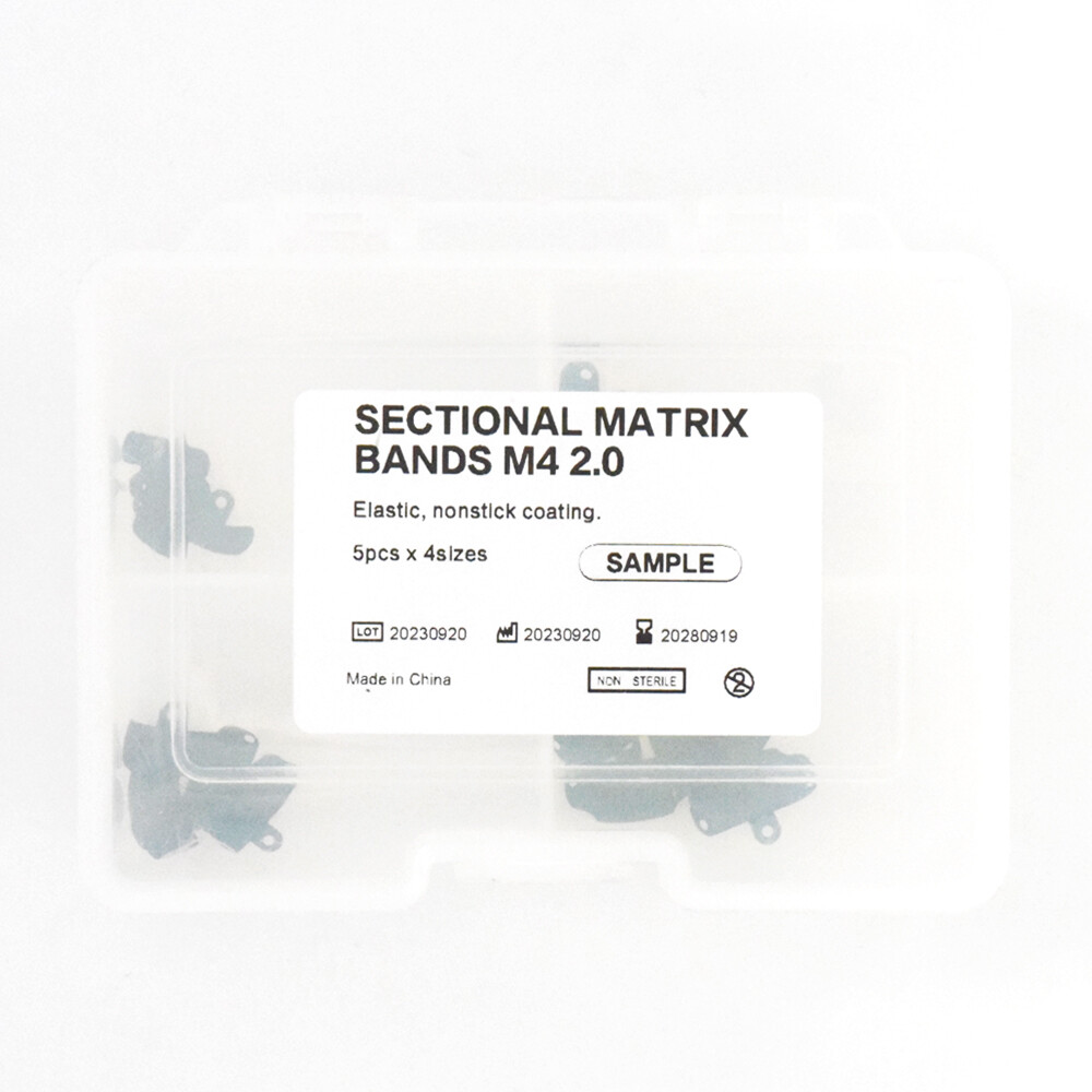 Dental Non-Stick Matrices Teflon Coating Full Curve Matrix Bands 3D Fit Garrison