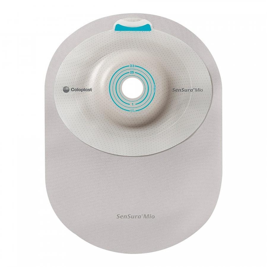 Coloplast SenSura Mio 1PC Close Pouch, Deep Convex, 550mL Closed End, 8.25″ Maxi