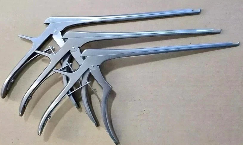 Aesculap Kerrison Rongeur 1mm 2mm 3mm Spine Neurosurgery Surgical Instrument Set