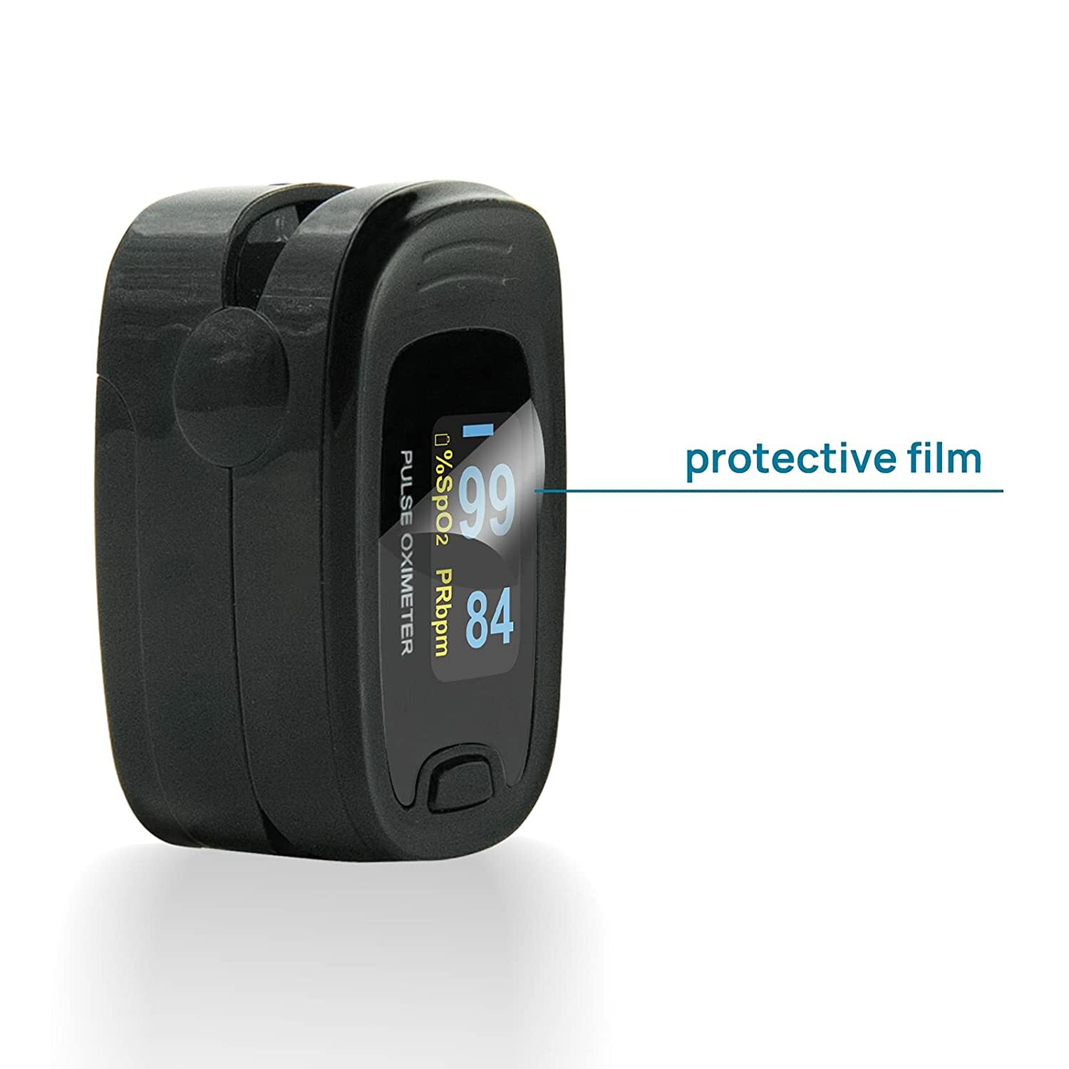 CMS50NA finger Pulse Oximeter spO2 Pulse Rate Blood Oxymeter Black color