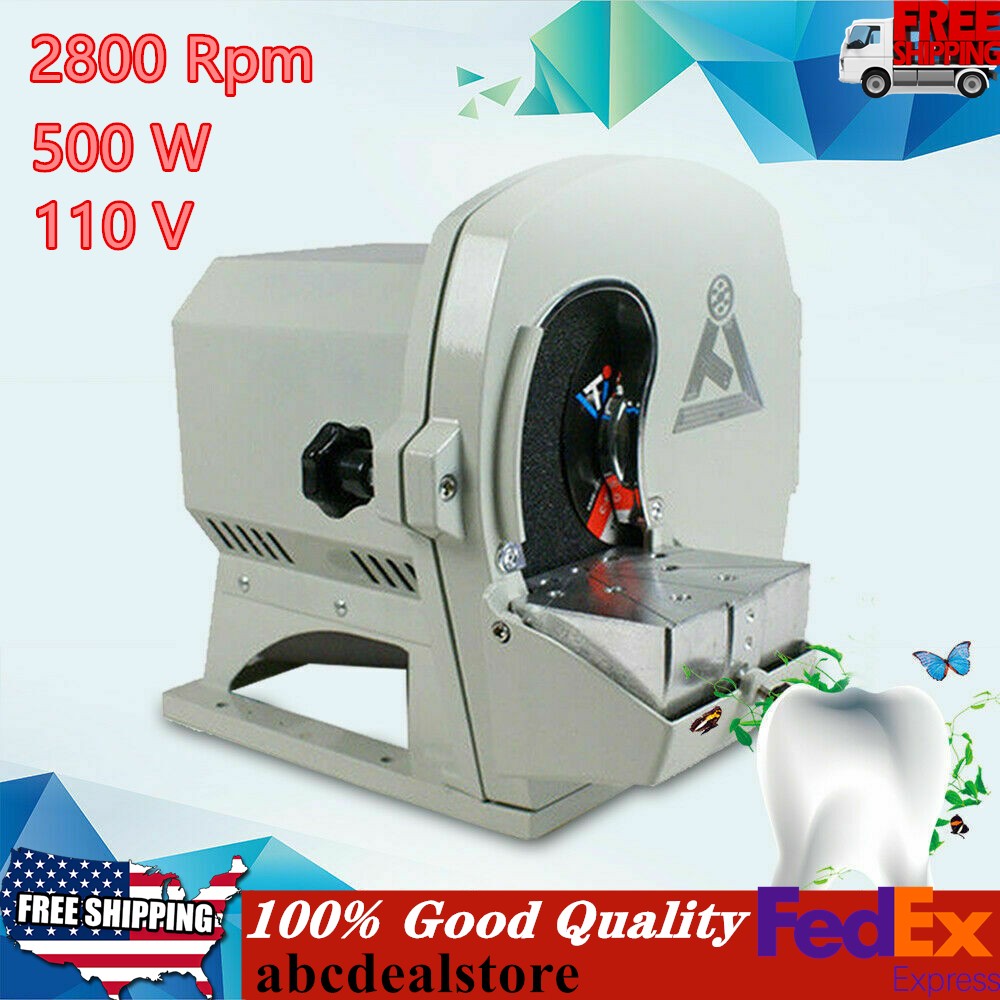 10″ Dental Wet Model Trimmer Plaster Abrasive Grinder Trimming Equipment Gypsum
