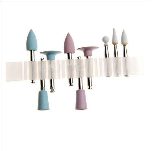 Dental Diamond Burs Cups Composite Polishing Kit RA 0309 For Low Speed Handpiece