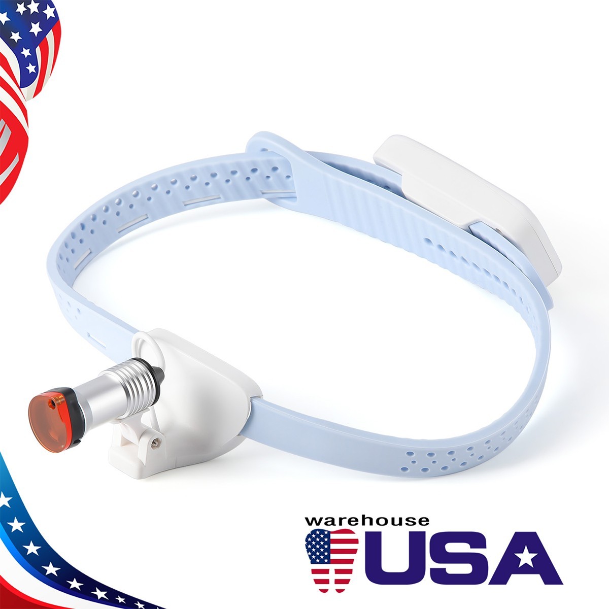 Cordless Dental Portable Headlight Silicone Headlamp Surgery Medical 5W LED
