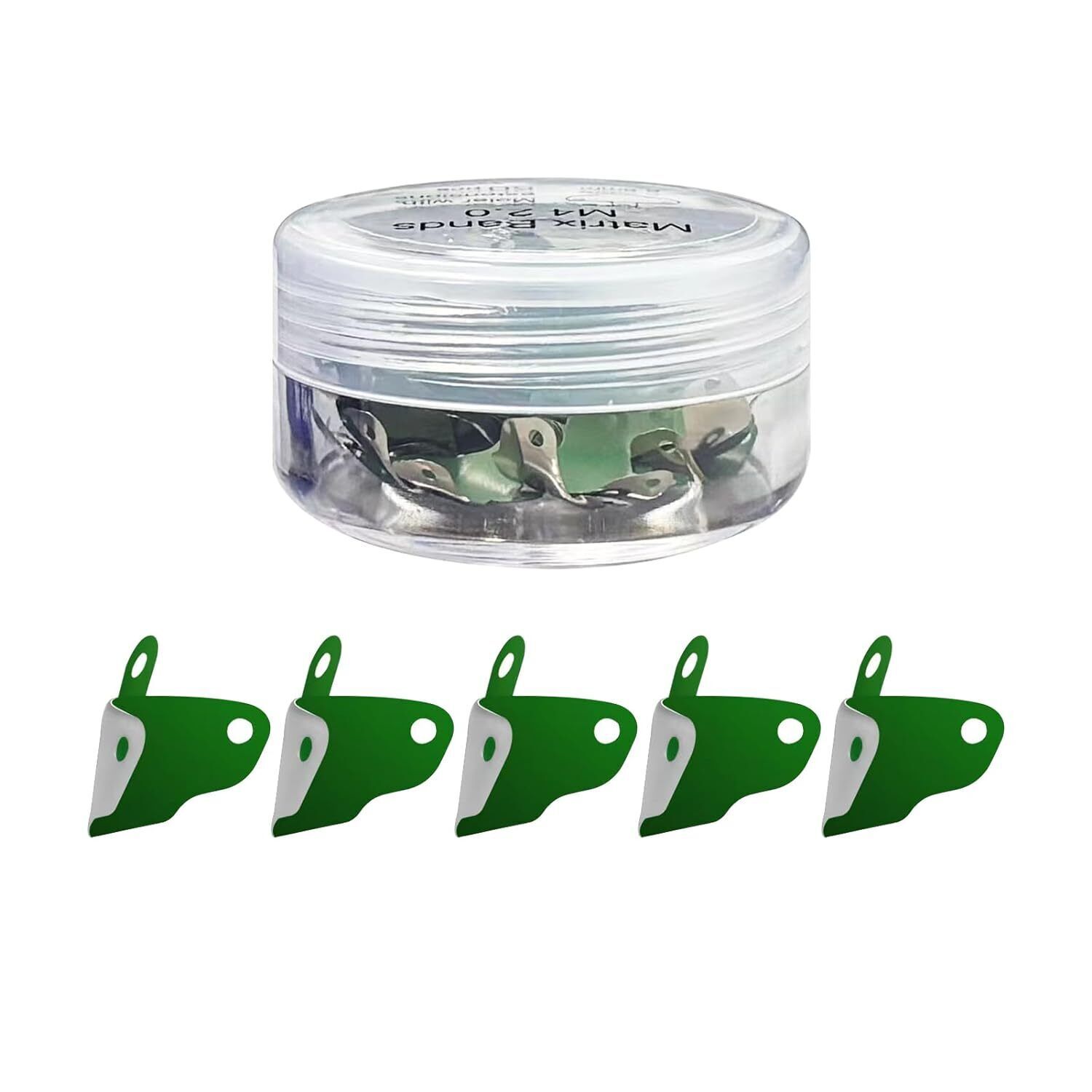 Dental Sectional Non-Stick Matrix Bands Narrow Ring Plastic Wedges Knife Clamp