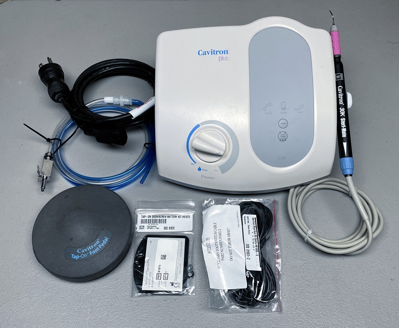 Cavitron Plus Gen-136 System, Wireless Foot Pedal, 90-Day Warranty