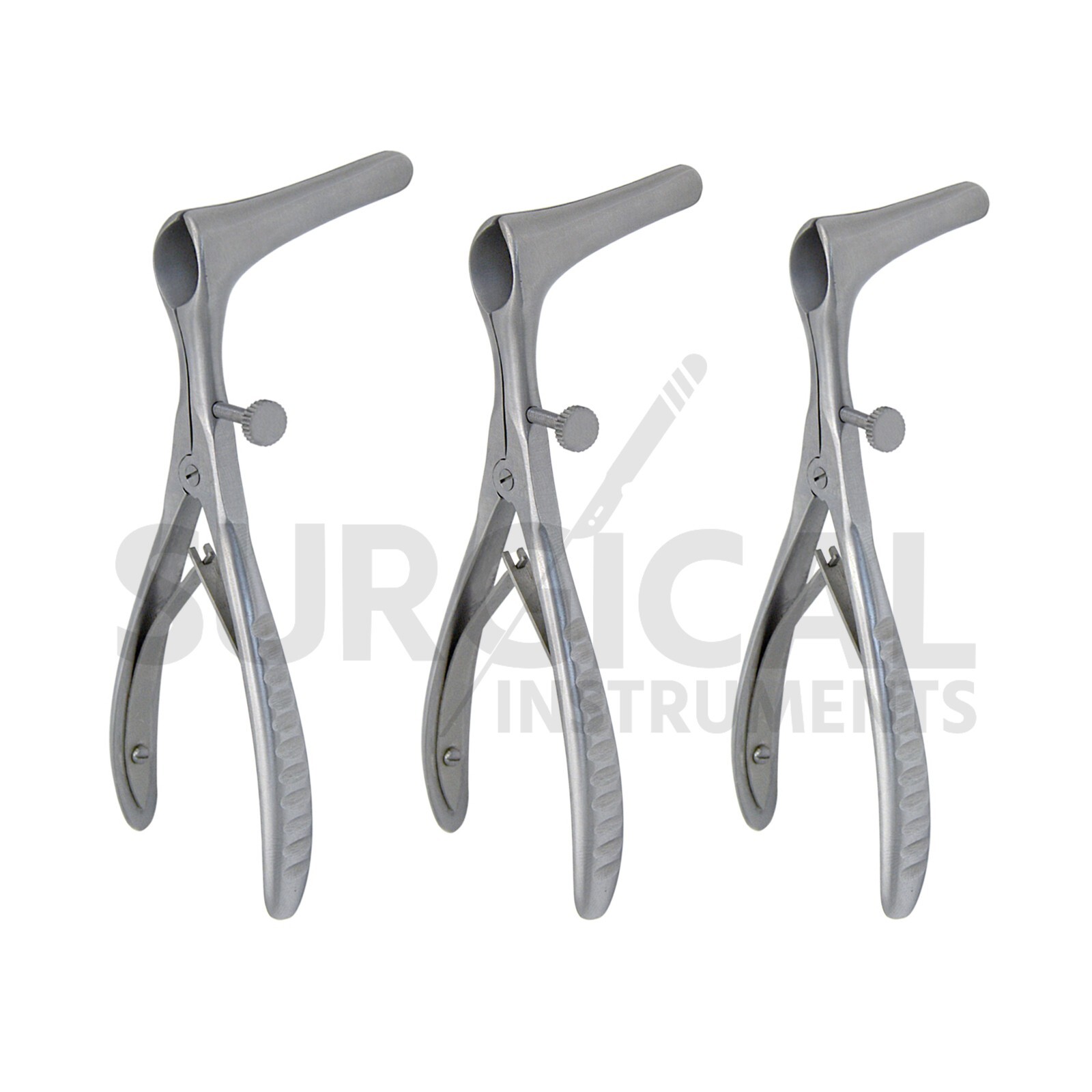 3 Pcs Set of Cottle Septum Nasal Speculum 6.00″ with Blade 35MM, 50MM, & 75MM