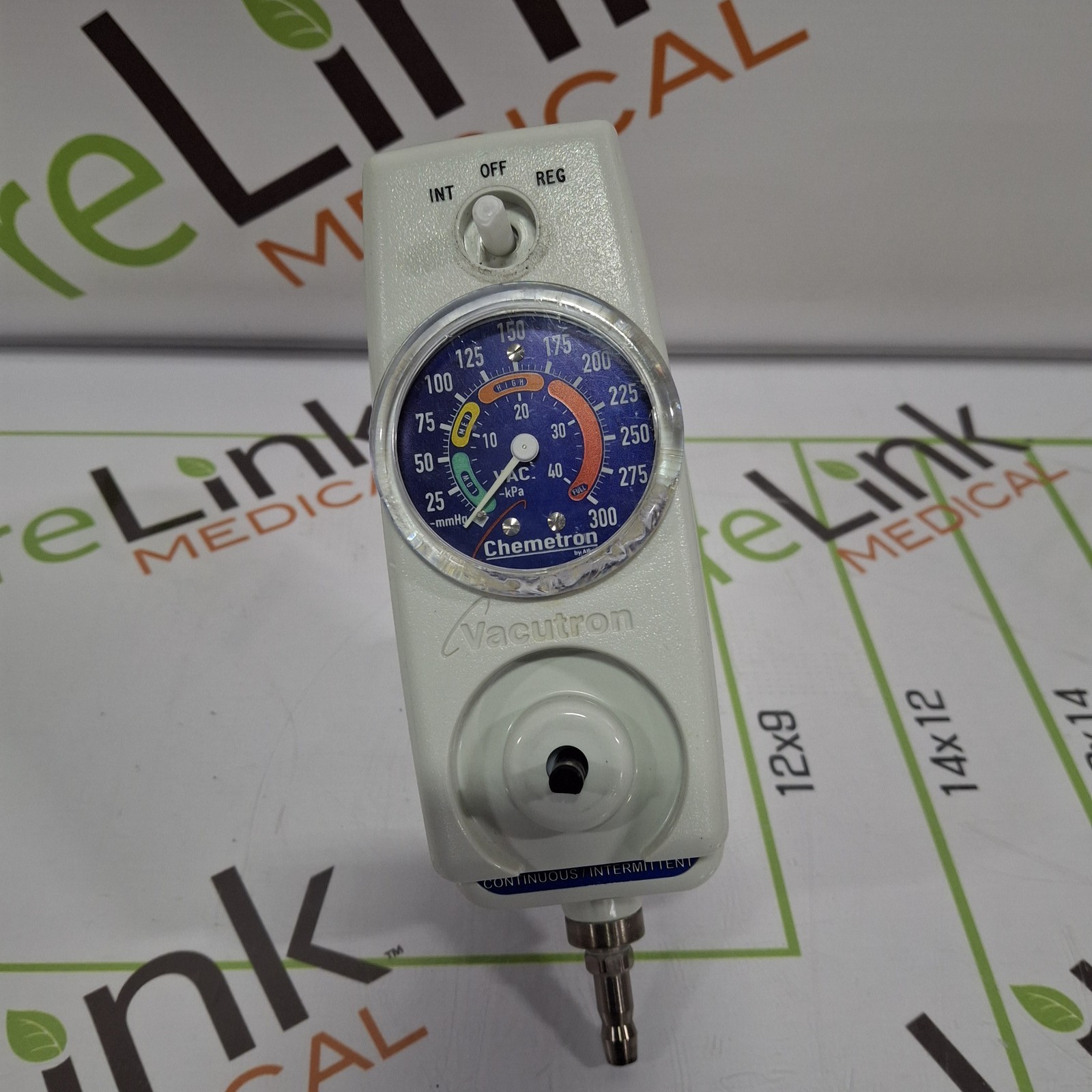 Allied Medical Vacutron Pediatric Model Suction Regulator