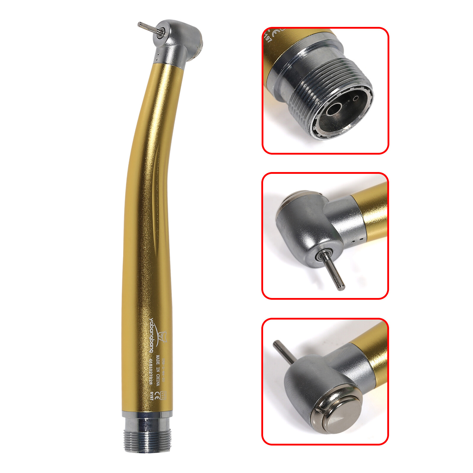 NSK Style Dental High Speed Handpiece PANA-MAX Air Turbine 2/4 Holes 7 Colors FG