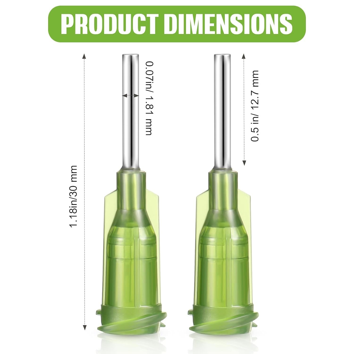 Crafting Essentials: 150 Industrial Blunt Tip Needles, Safe Luer Connector