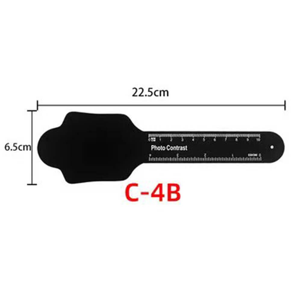 Dental Oral Photo Contrast Set Kit Black Background Board Photography Contraster