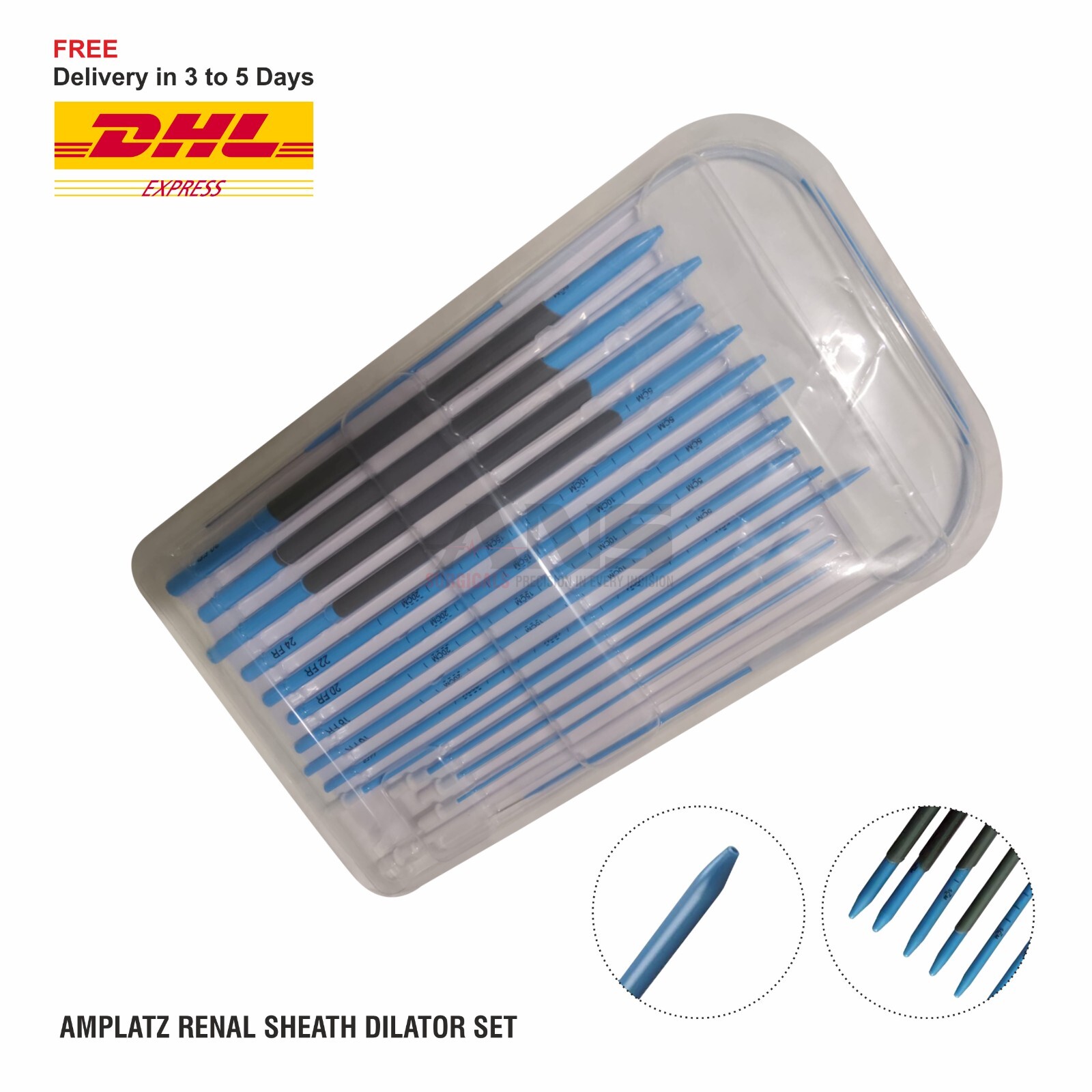ANS Amplatz Sheath Dilator Set
