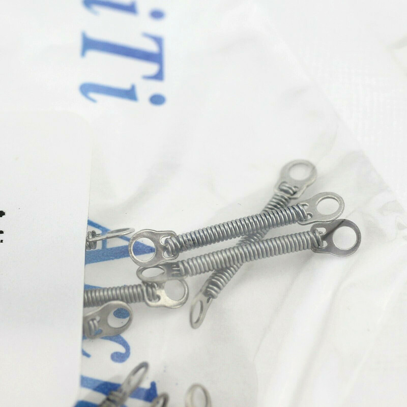 Dental Niti Close Springs Orthodontic Closed Coil Springs with Eyelets 012 9mm
