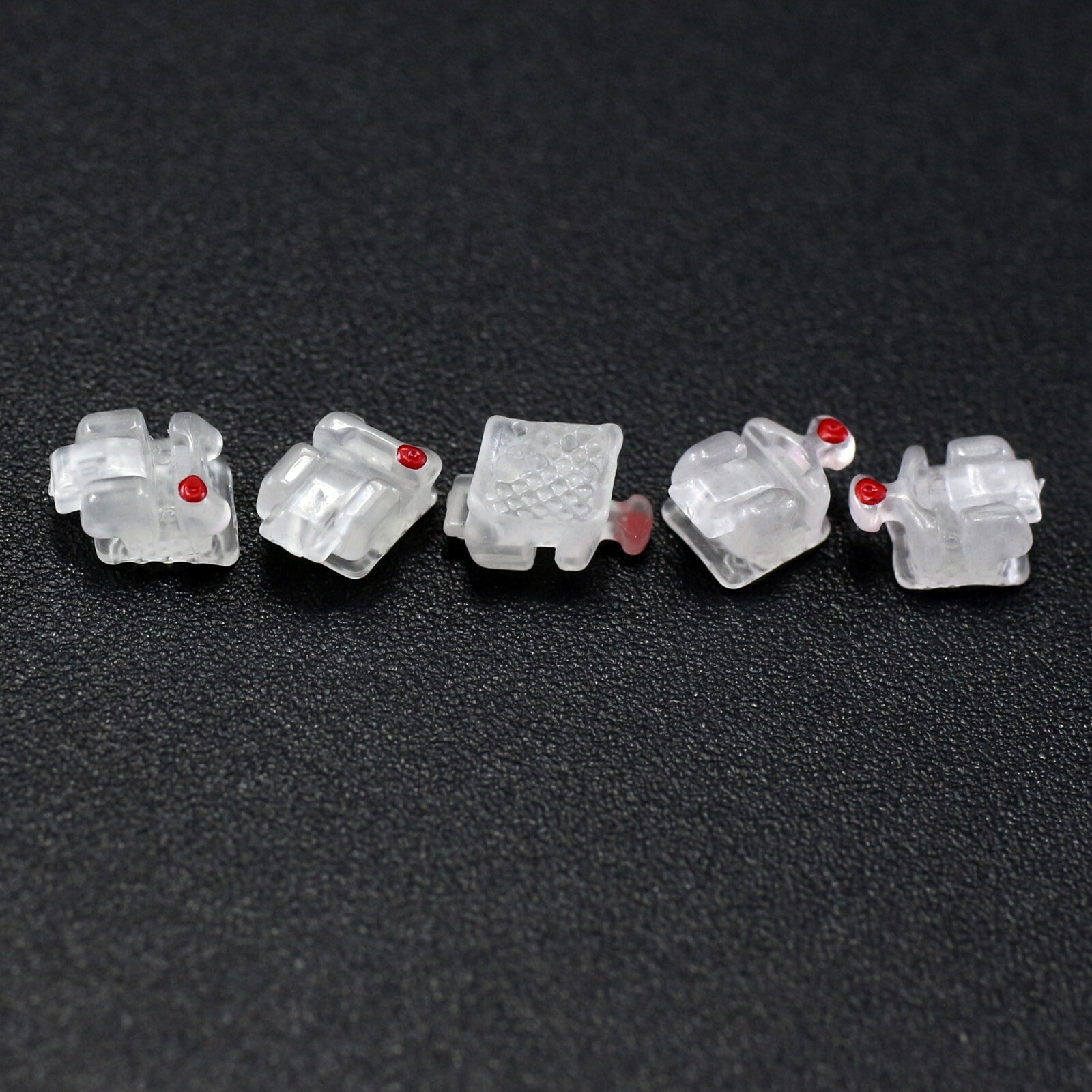 Dental Ceramic Brackets Orthodontic Self Ligating Braces Roth MBT Aesthetics