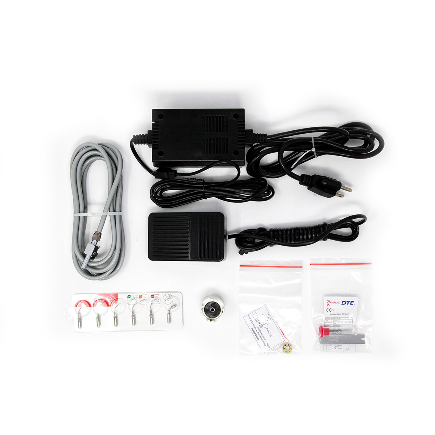 Woodpecker Dental UDS-E LED Ultrasonic Piezo Scaler HW-5L Handpiece 5*Tips