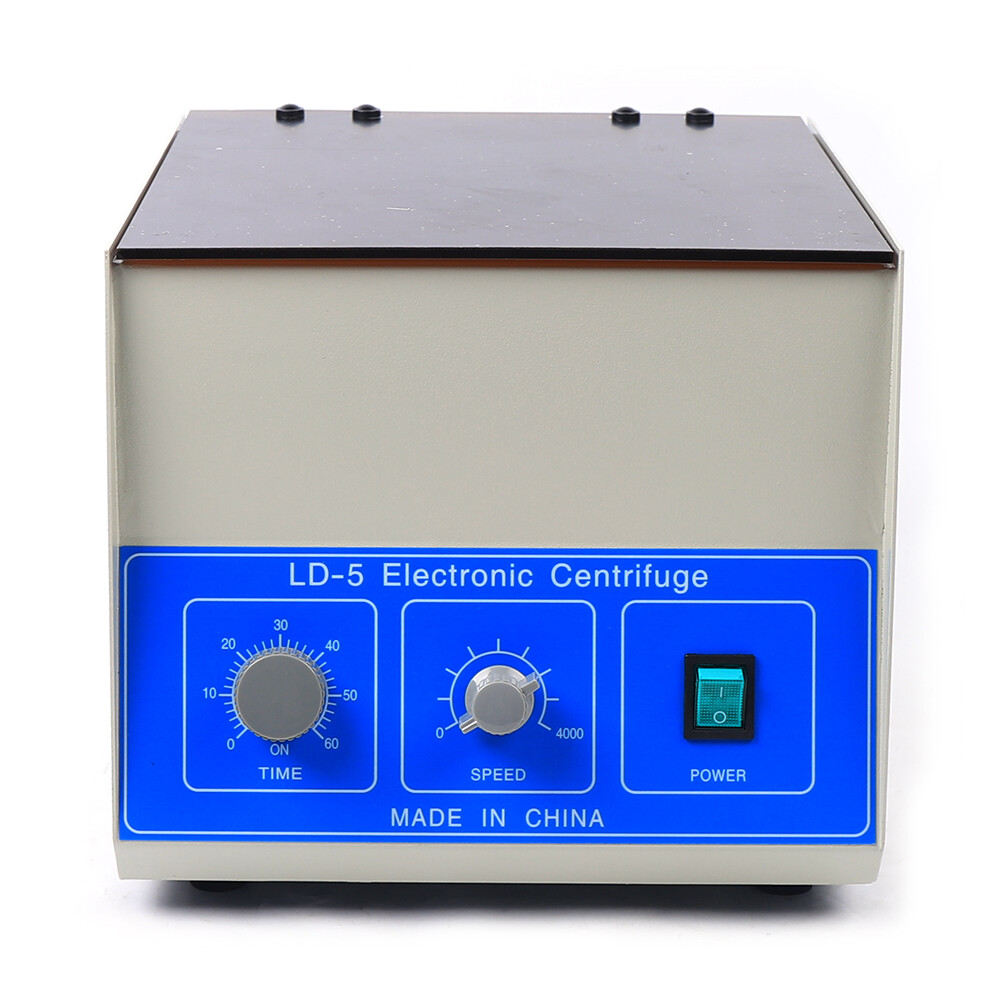 Electric Lab Centrifuge 4000 RPM 50 mL × 8 Benchtop 110V Timer 0-60min