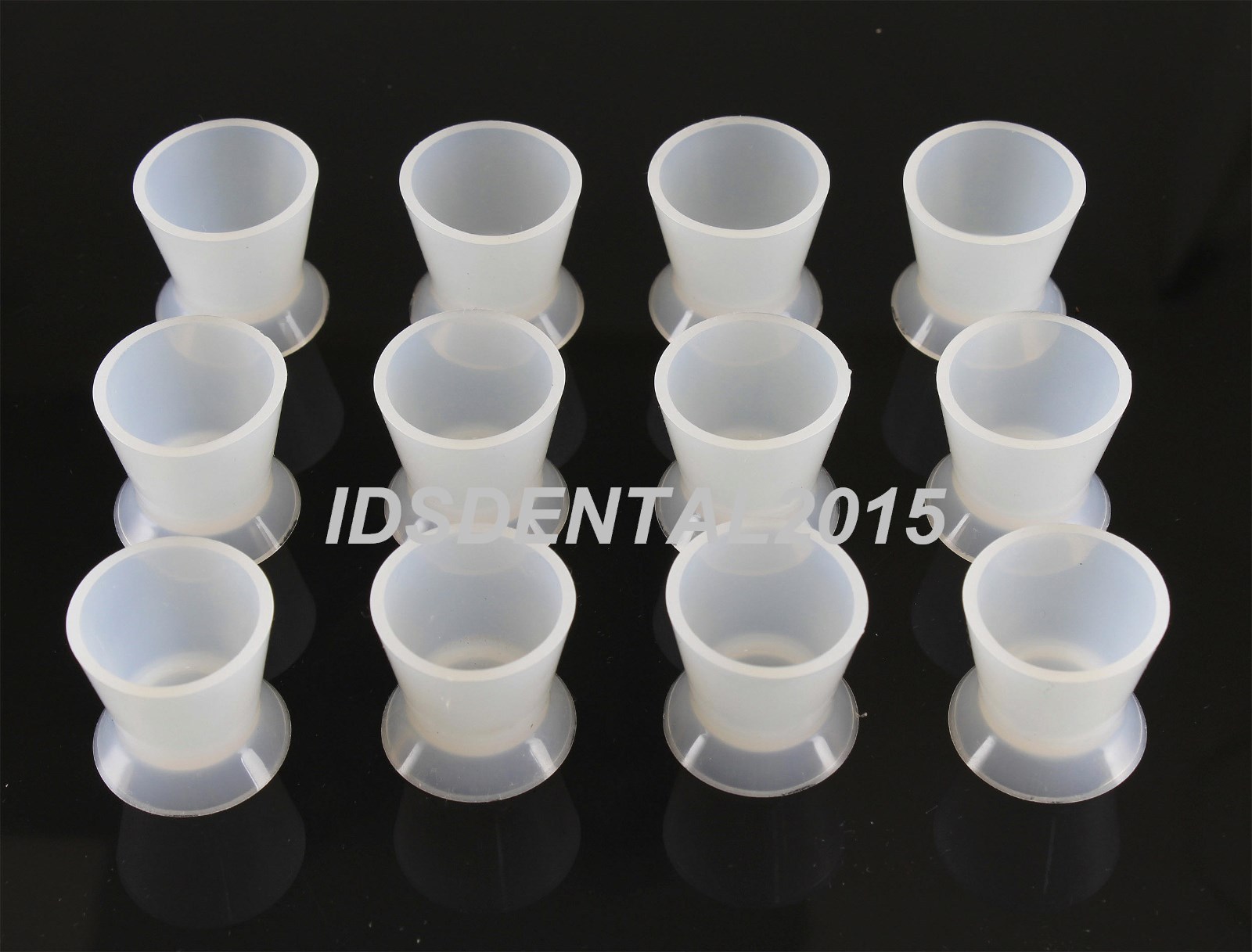 24 pcs Dental Silicone Mixing Bowl Cup 12ml NEW