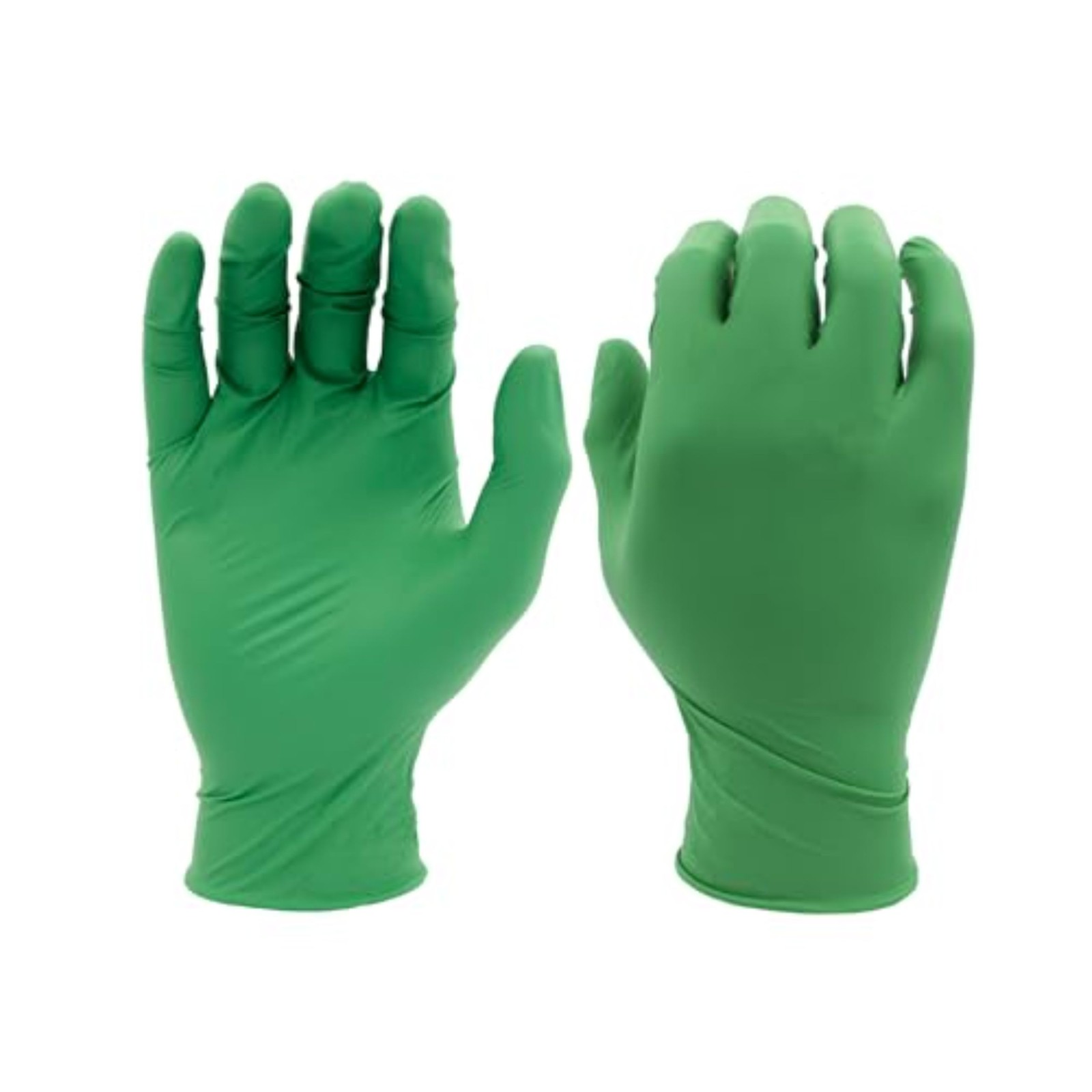 SHOWA 6110PF Nitrile Disposable Gloves, PowderFree, Medium, 100 Count