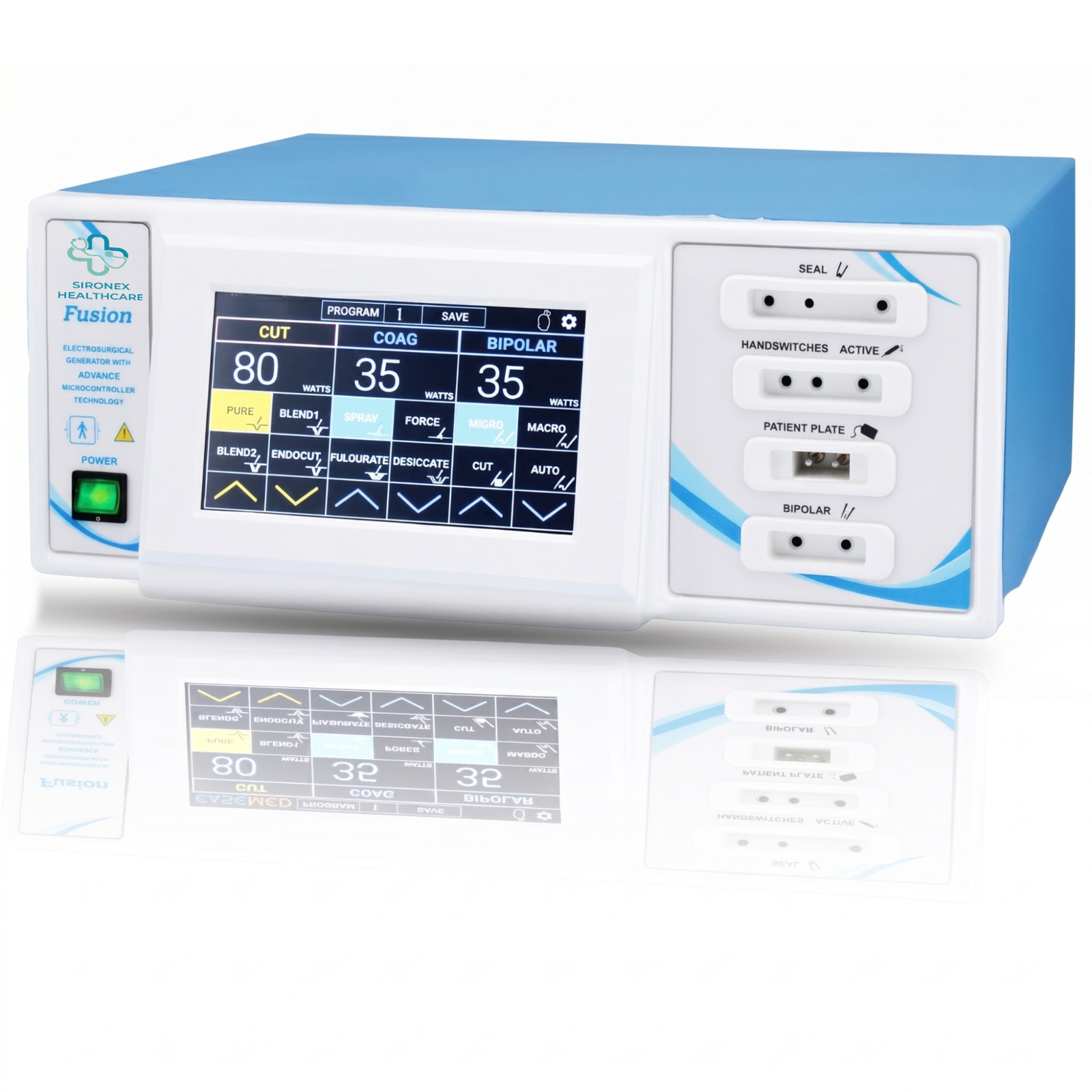 Electrosurgical Generator Cautery 400Watt Vessel Sealing System Bipolar TURP Set