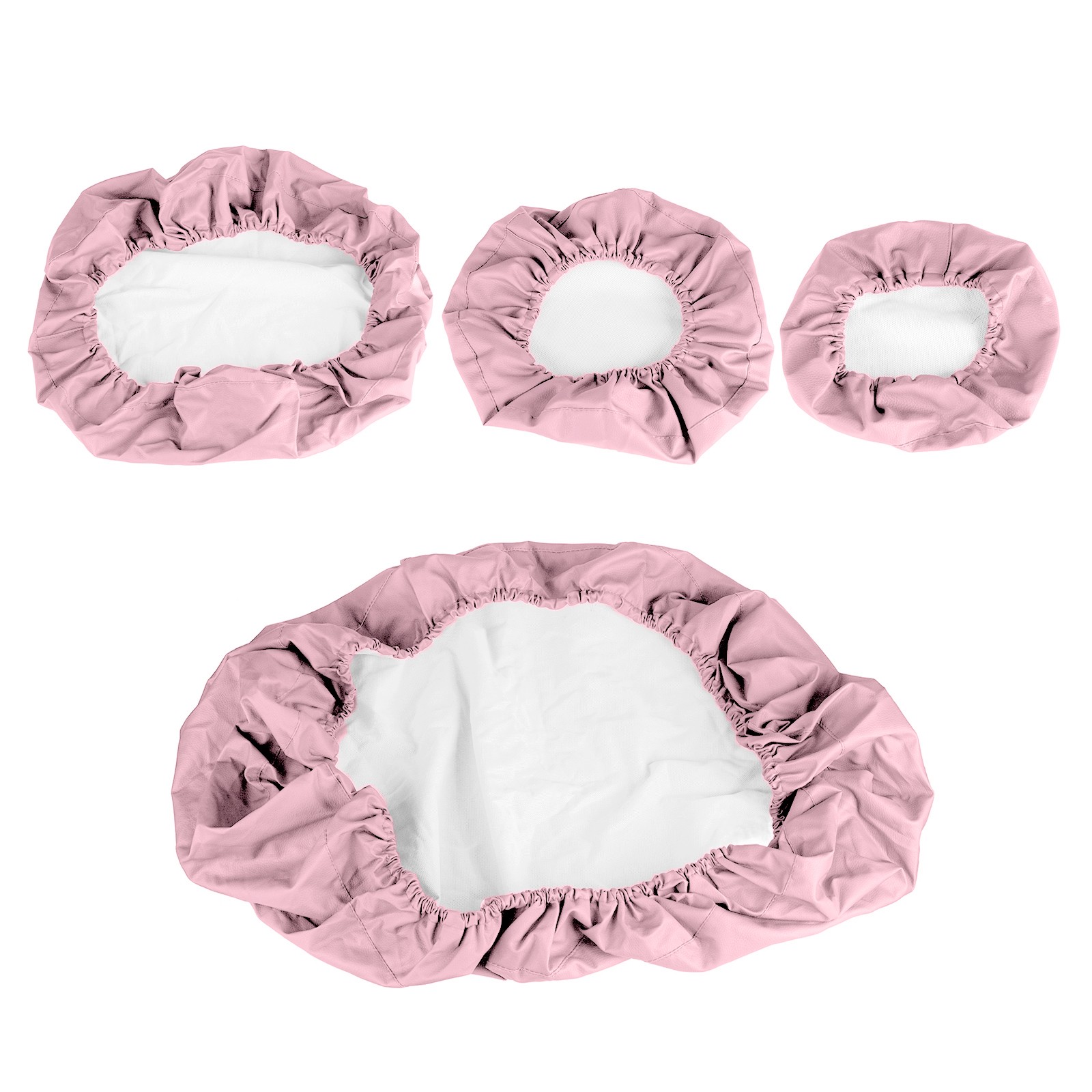 4Pcs Dental Chair Seat Cover Elastic Waterproof Chair Protective Case PU Leather