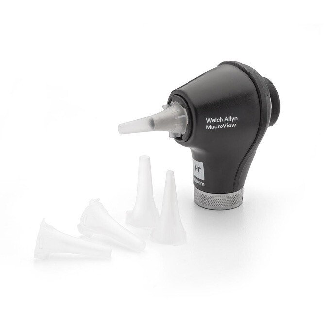 NEW Welch Allyn Hillrom MacroView Otoscope Basic w LED Bulb – Model 238-2