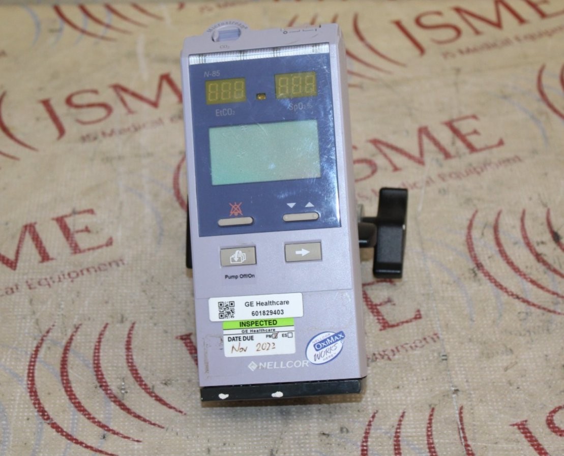 Nellcor N-85 Microstream Handheld Pulse Oximeter w/ Mount