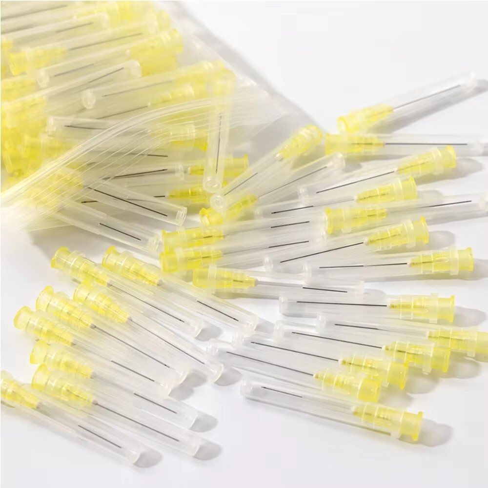 Dental Disposable Endo Irrigation Needle 25G/27G/30G 2-Side Hole Syringe Tips