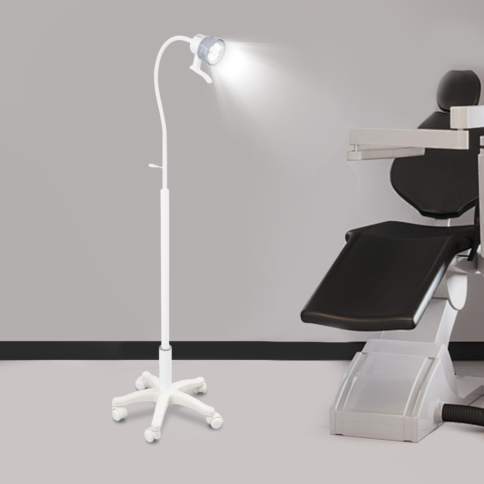 Exam Light LED Medical Exam Lamp 12W Mobile Surgical Examination Lamp AC100-240V