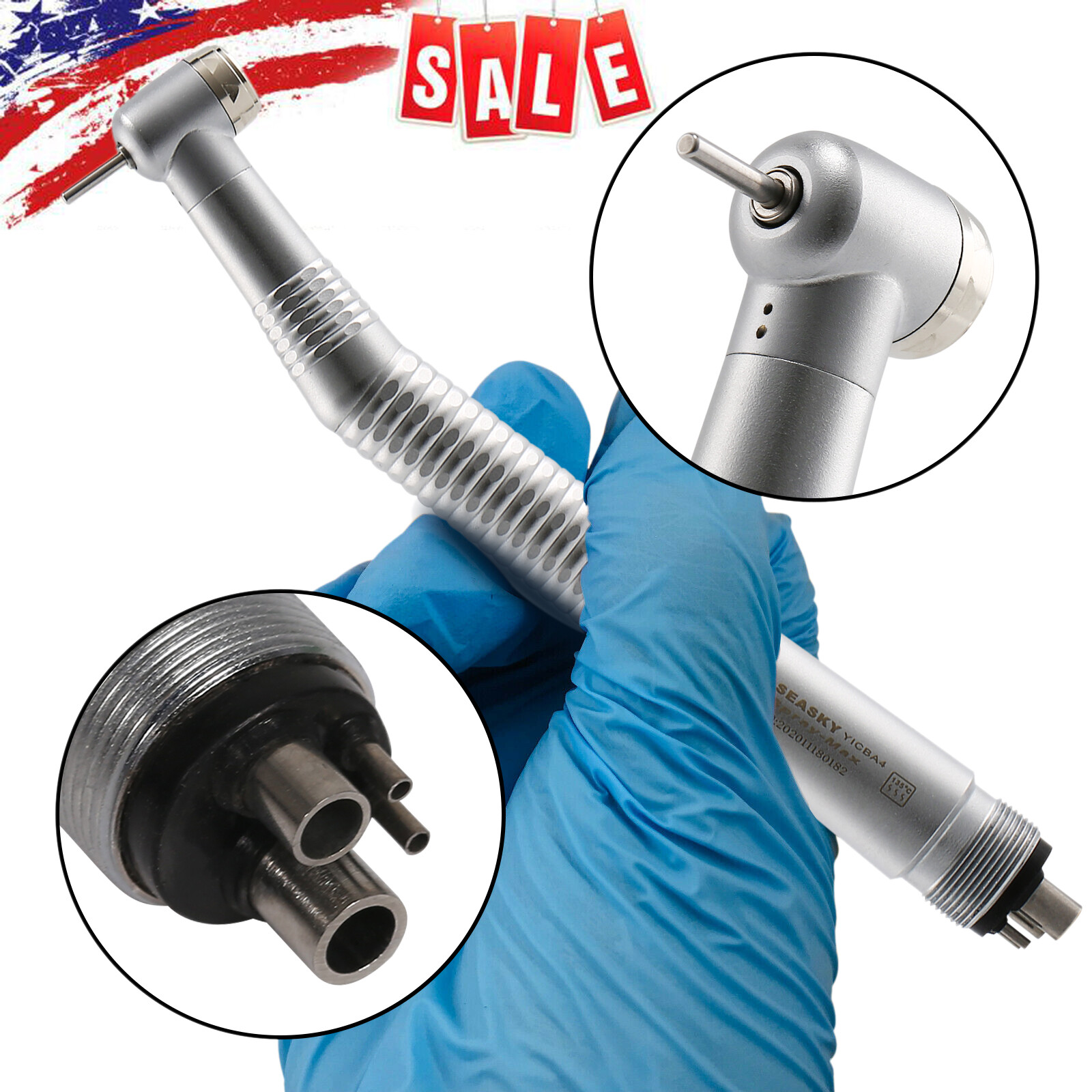 10 Pcs turbina High Speed Turbine Handpiece 4Hole Fit NSK PANA MAX CE Y1BA4 TX