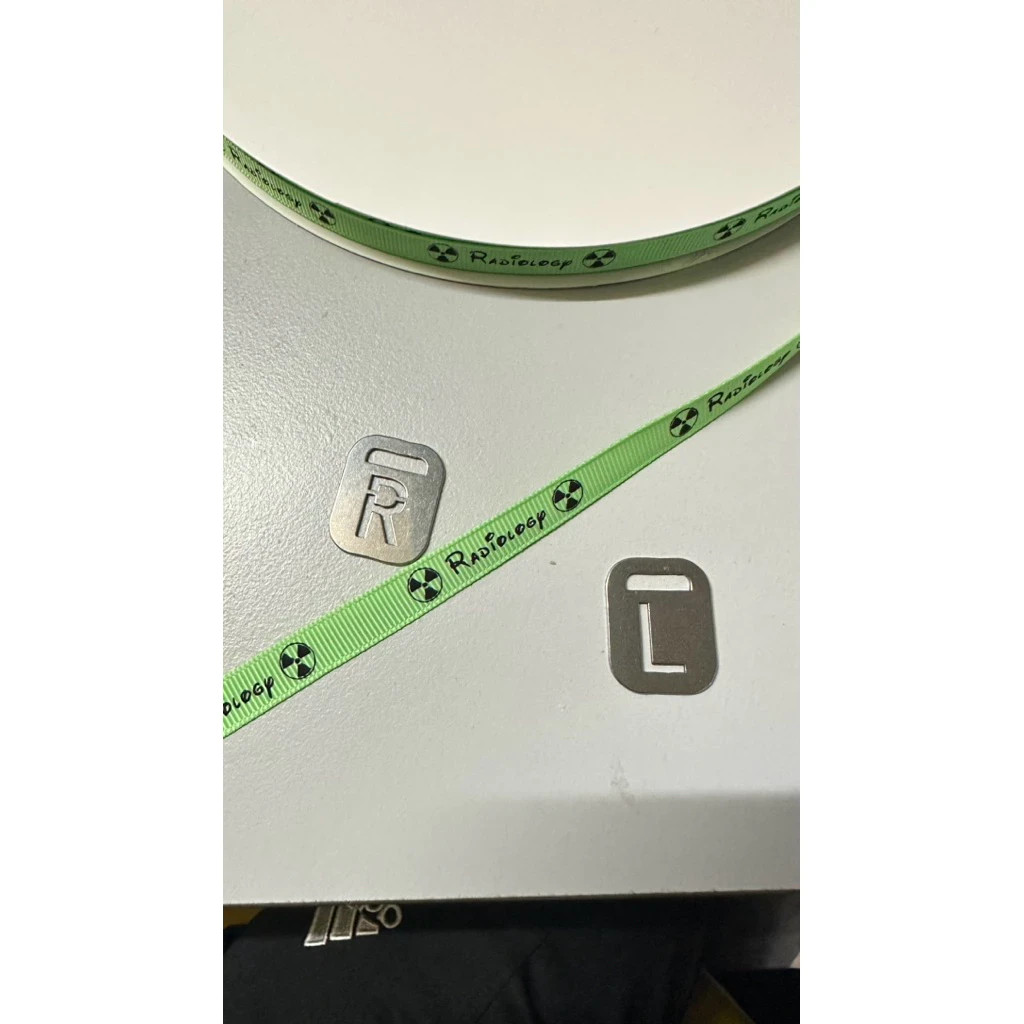Stainless Steel Xray Markers L&R Set | Anatomical Indicator for Radiographers