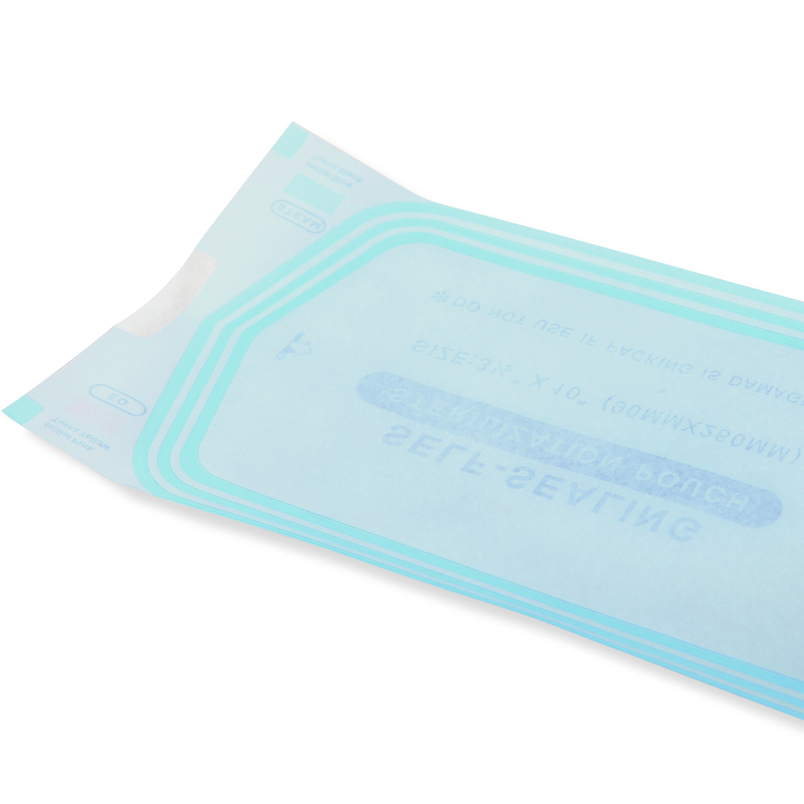 3.5″ x 10″ Self-ing Sterilization Pouches for Autoclave (Choose Quantity) DL