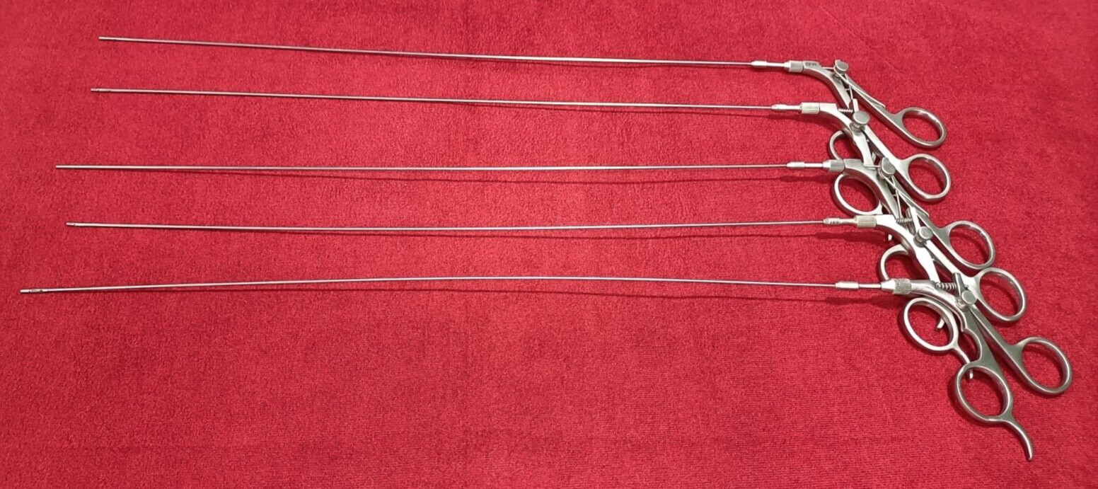 Hysteroscopy Semi-Rigid Biopsy Grasper 5FR 40cm Reusable Instruments – 5 nos.