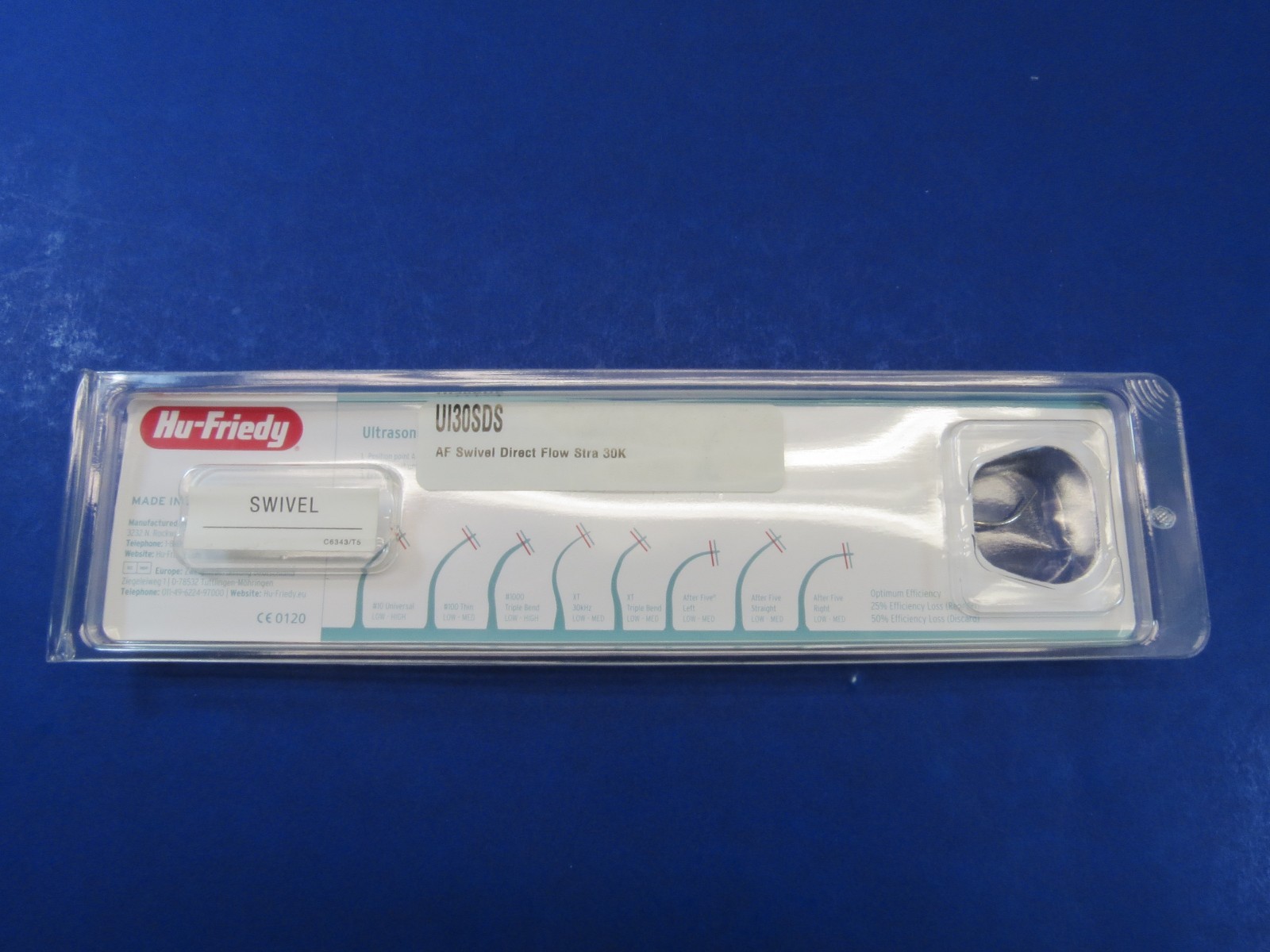 Insert Cavitron Ultrasonic 30 KHZ After Five UI30SDS HU FRIEDY
