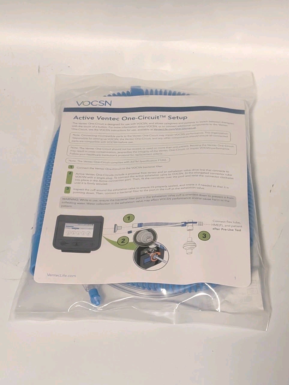 (2) VOCSN Patient Breathing Package PRT-00791-002