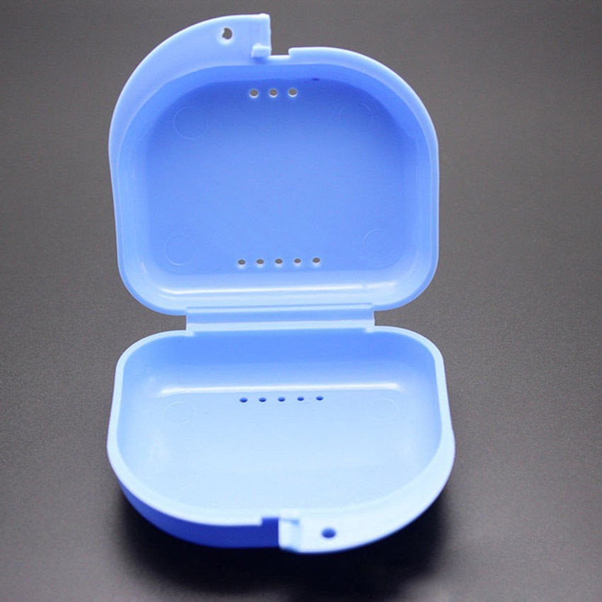 Orthodontic Retainer Box Teeth Mouth Denture Dental Case Guard Storage Container