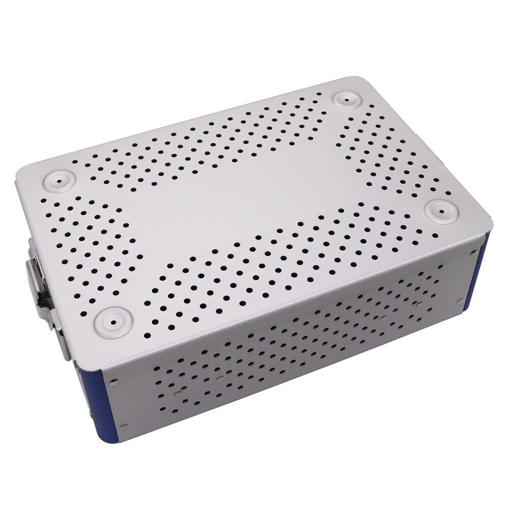 Two layer Sterilization tray case box surgical instrument Sterilize tray，us