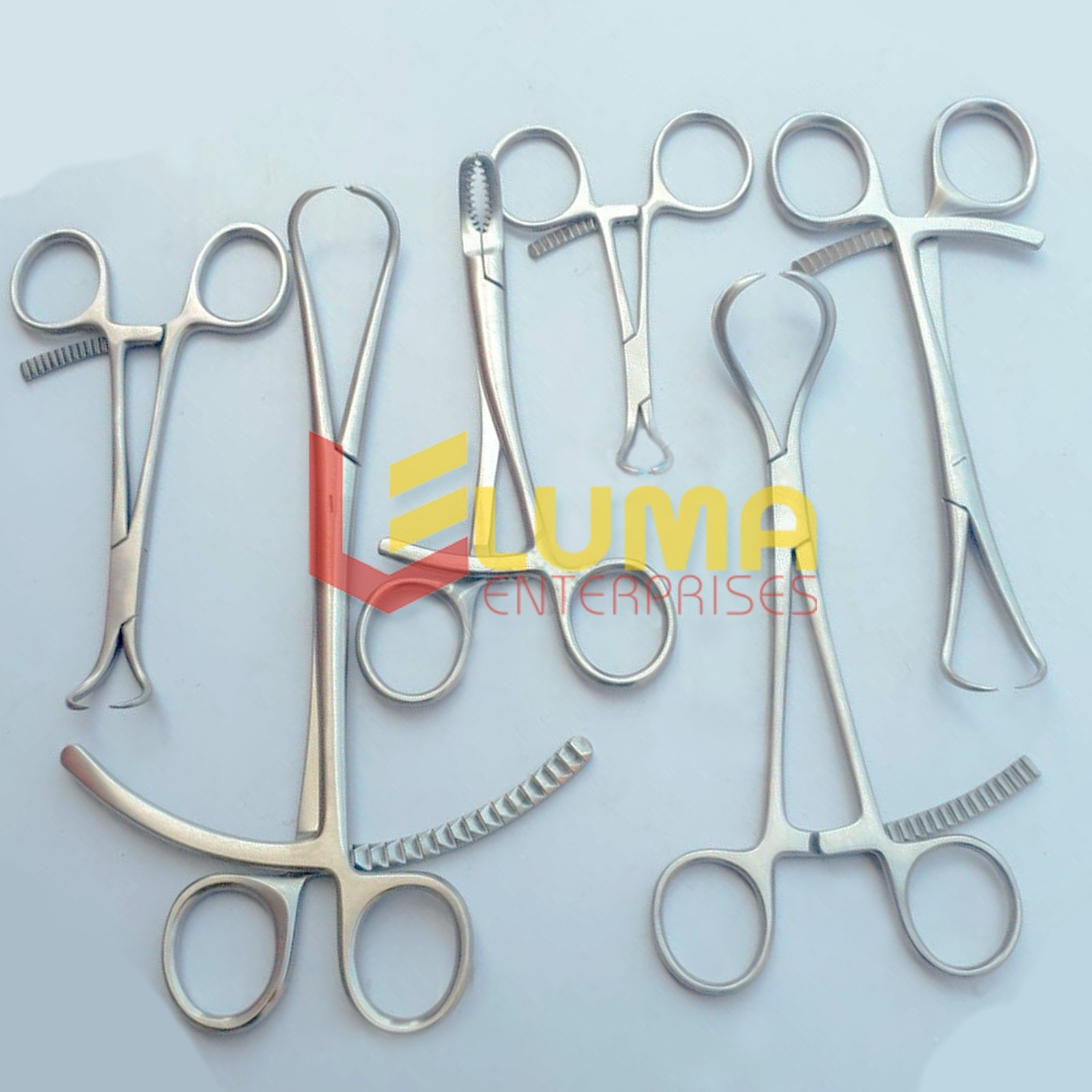 Bone Reduction Forceps Set Of 6 Pcs Orthopedic Instruments