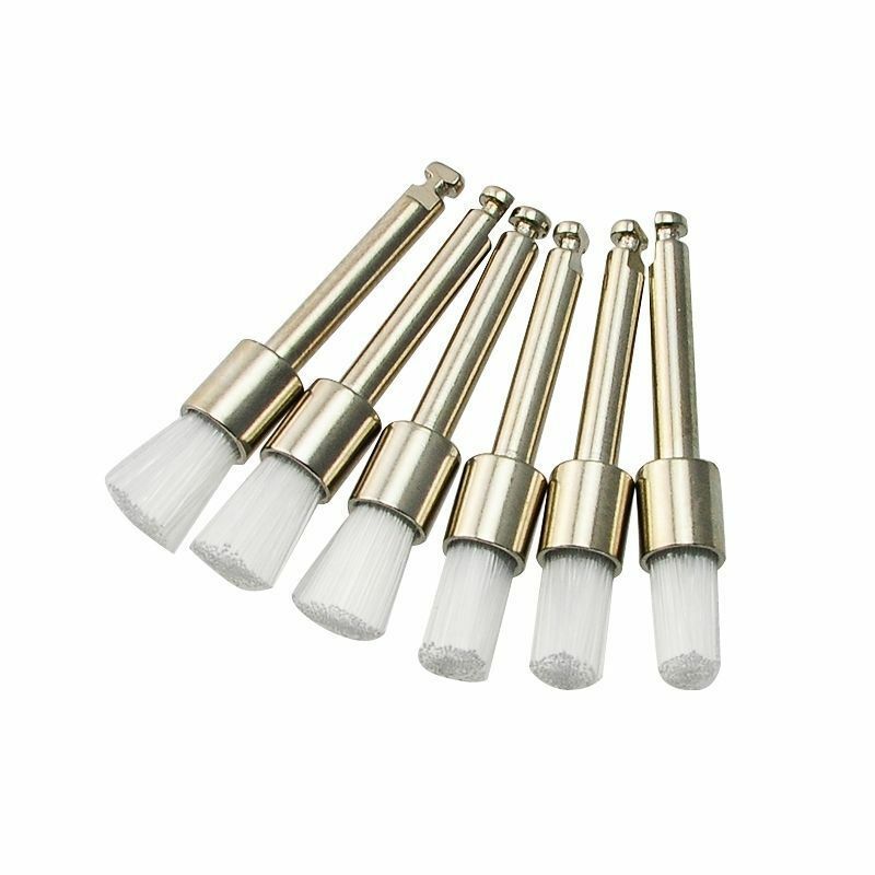 Dental Diamond Burs Cups Brushes Composite Polishing Kit for Low Speed Handpiece