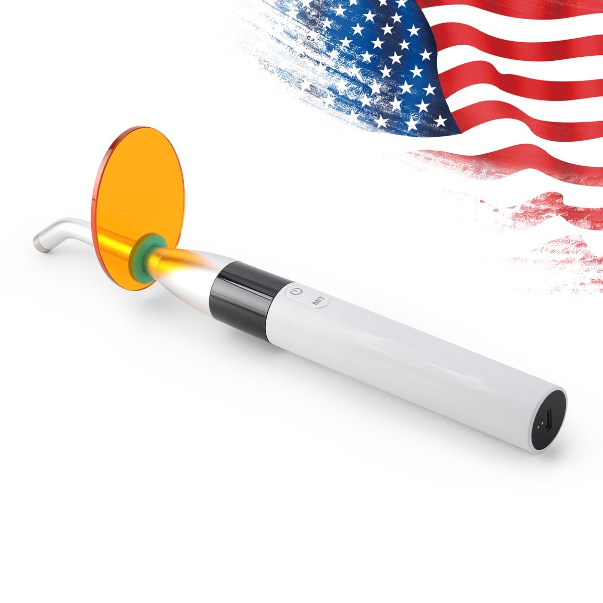 Dental Orthodontic Resin Dentistry LED Curing Light Lamp Wide Spectrum 1S Cure