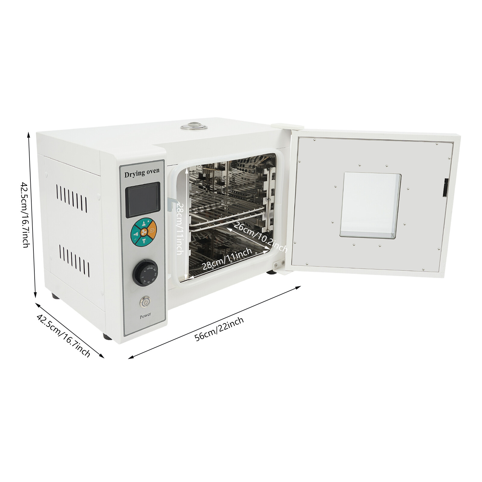 Electric Hot Blast Drying Oven Lab Digital Forced Air Convection Drying Oven LCD